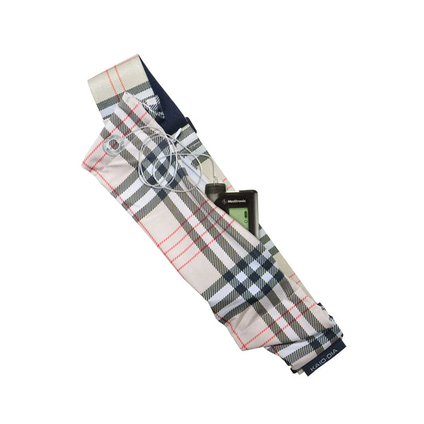 Ceinture pour pompe à insuline ajustable avec crochet en G – Imprimés | Dia Belly-Belt 2