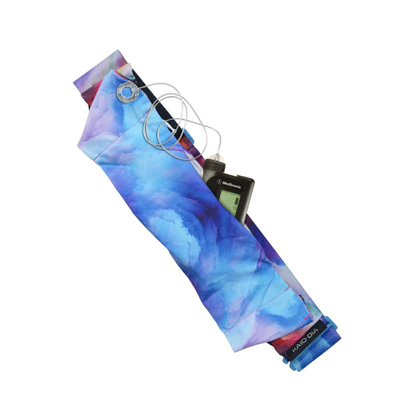 Ceinture pour pompe à insuline ajustable avec crochet en G – Imprimés | Dia Belly-Belt 2