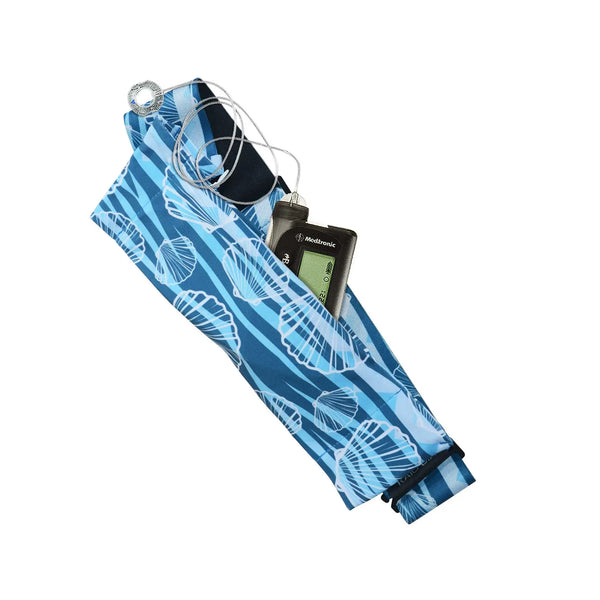 Ceinture pour pompe à insuline ajustable avec crochet en G – Imprimés | Dia Belly-Belt 2