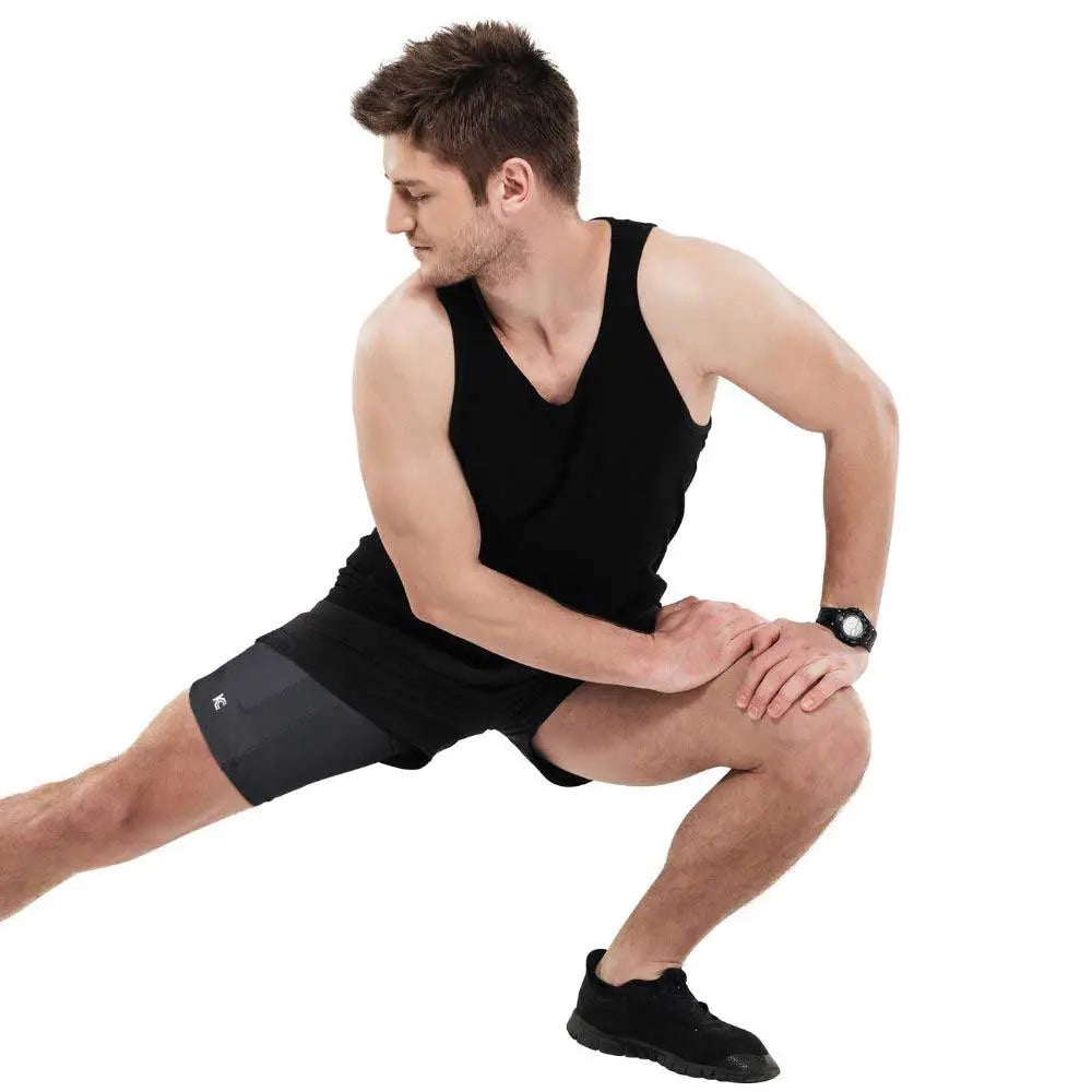 Bandeau de cuisse avec poche pour pompe à insuline, Dia-Legband Basic