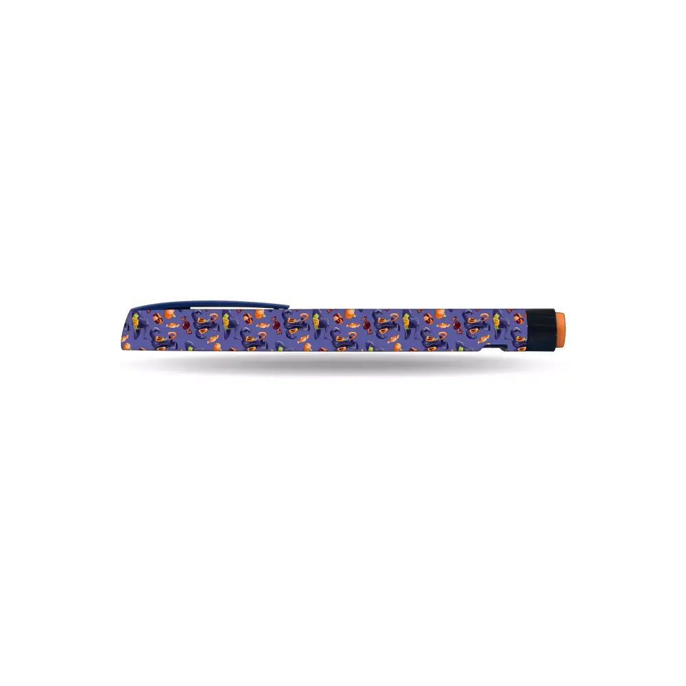 NovoRapid Flexpen Insulin Pen Stickers - Halloween