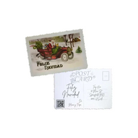 Elegant Christmas Postcard - Kaio-Cards