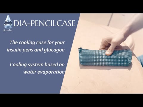 Étui réfrigérant pour stylos à insuline, Dia-PencilCase