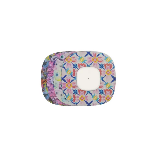 Patchs adhésifs Simplera Sync, série Spring, 4 motifs empilés
