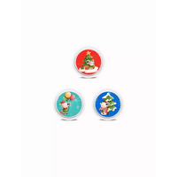 Freestyle Libre 1 & 2 Christmas edition sensor stickers with festive designs.