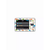 Tandem T slim insulin pump with Summer Edition sticker featuring sunlit patterns and marine designs.