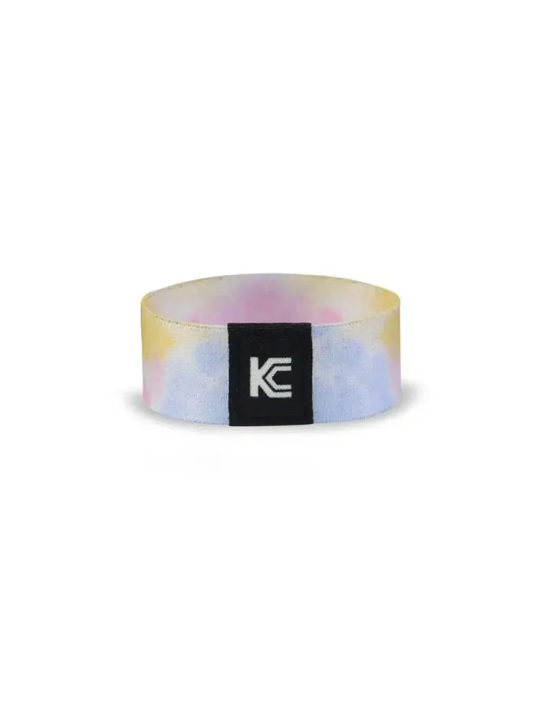 Reversible diabetes awareness wristband with summer colors and "Diabetic" text.