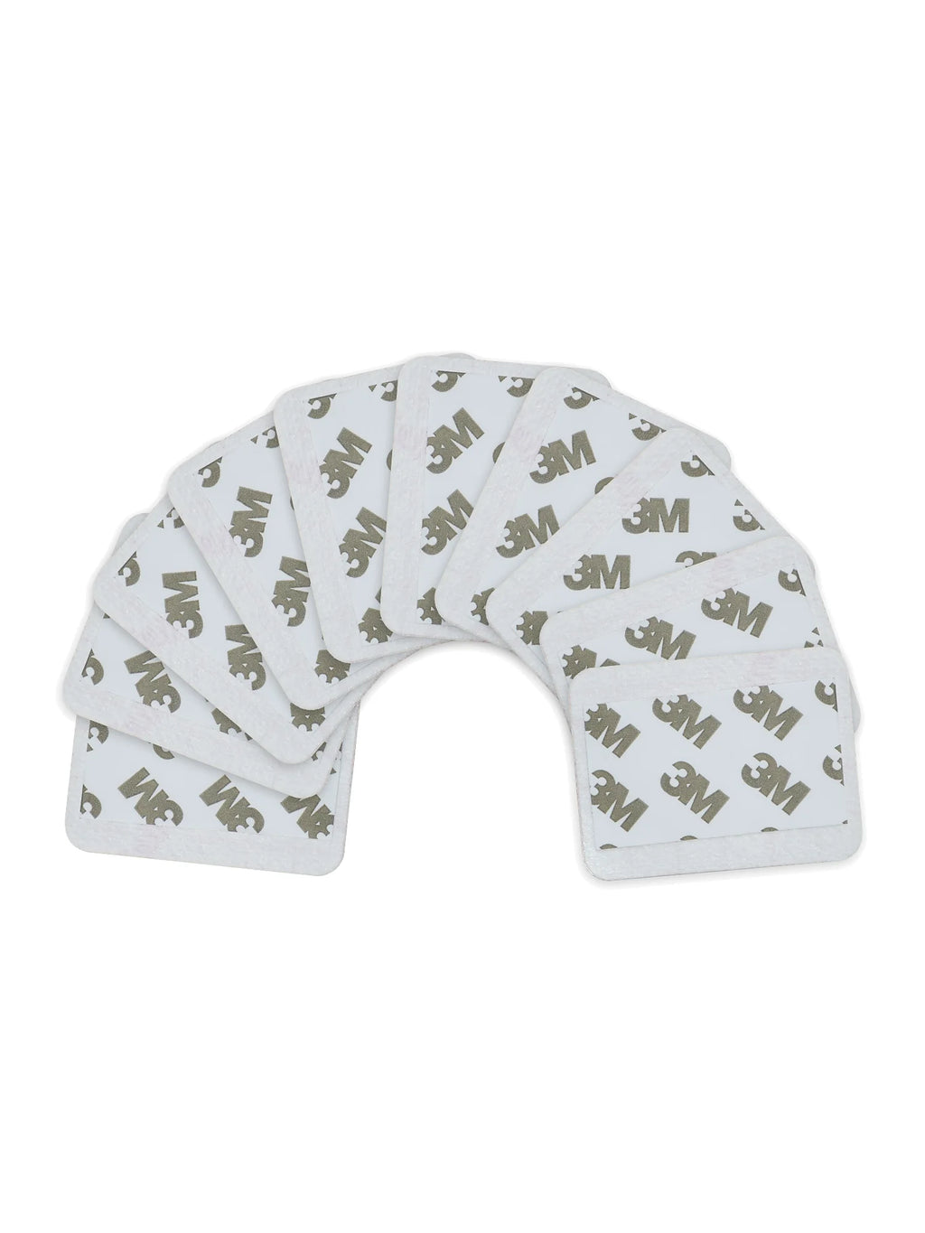 Pack of 10 Tandem Mobi underpatches for the Dia-Mobi Clip, fanned out