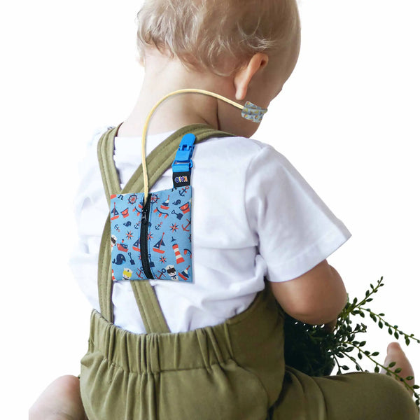 Pochette pour tube médical enfant – Rangement compact et sécurisé | Kaio-Tube Pouch