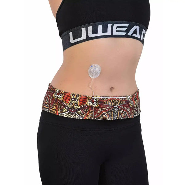 Ceinture pour pompe à insuline imprimée, Dia-BellyBand Prints