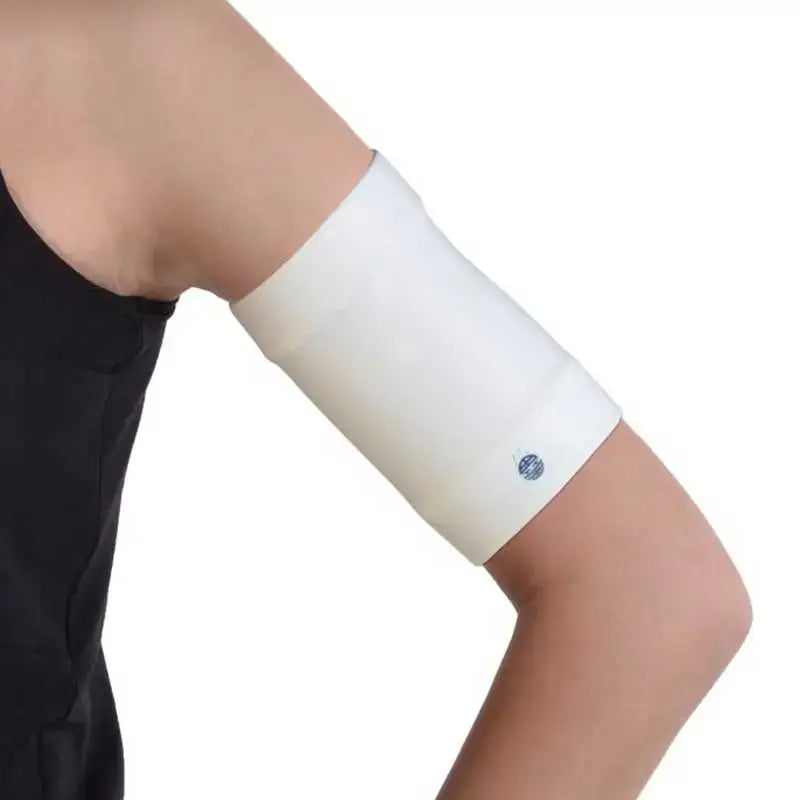 Children Blood Glucose Sensor Armband for Kids, secure and comfortable fit, white design.