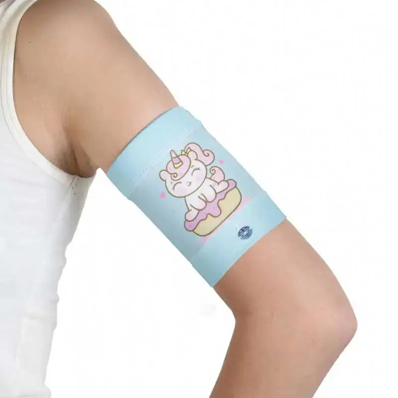Blood Glucose Sensor Armband for Children with Unicorn Design - Fauna & Flora Collection