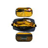 Diabetes bag with multiple pockets, waterproof phone pocket, and organized compartments for travel.