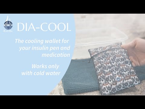 Étui réfrigérant pour 1 stylo à insuline, Dia-Cool Kids