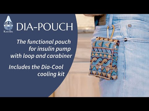 Sacoche enfant pour pompe à insuline avec pack réfrigérant, Dia-Pouch Kids