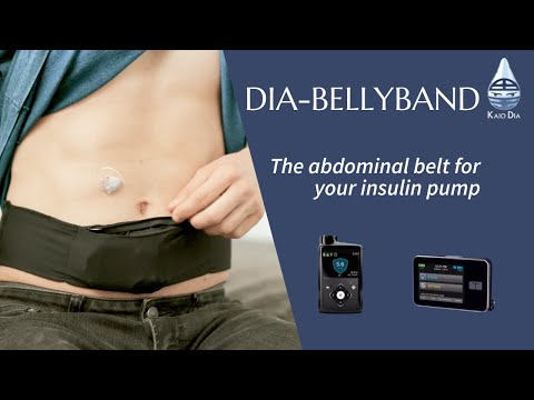 Ceinture pour pompe à insuline enfant, Dia-BellyBand MINI