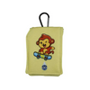 Insulin pump pouch for kids with cooling system and carabiner.