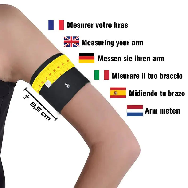 Brassard De Protection Pour Capteur Diabète (2 Pièces) - Nylon, Universel, Lavable, Remplace Le Ruban Adhésif