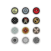 Freestyle Libre 2 Stickers in Reusable Tin Can - Male Serie