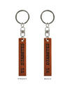 Porte-clés en bois "T1 Diabetes" I&gt;∧∨ - Kaio-Key Hanger