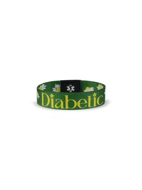 Bracelet réversible de sensibilisation au diabète de type 1 pour enfants - Kaio-Wristband Summer Vibes