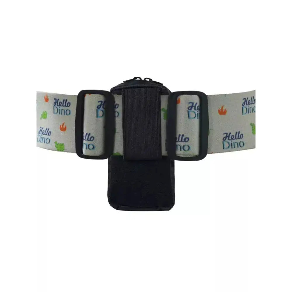 Child's Dia-Insulin Pump Case with belt attachment in fun print for insulin pump storage.